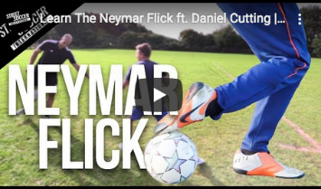 Neymar Flick - voetbaltrucje op het veld
