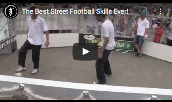 Straat trucjes - streetsoccer skills