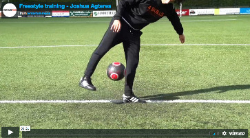 Freestyle voetbaltraining - straatvoetbal