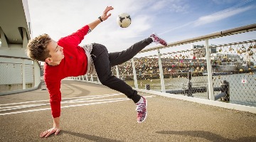 Tom Vegter - Freestyle voetballer